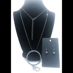 Gun Metel Landyard Necklace